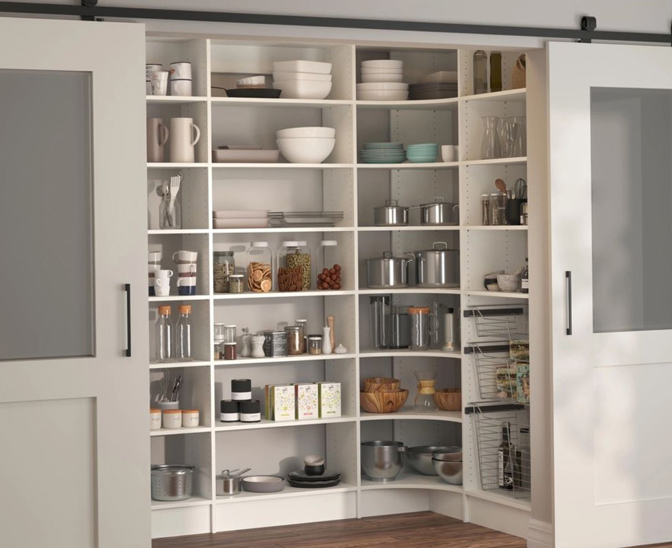 Sauder Closets features hundreds of configurations, allowing you to create custom styles, colors, and upgrades to maximize any space.